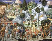 Benozzo Gozzoli Journey of the Magi to Bethlehem oil painting on canvas